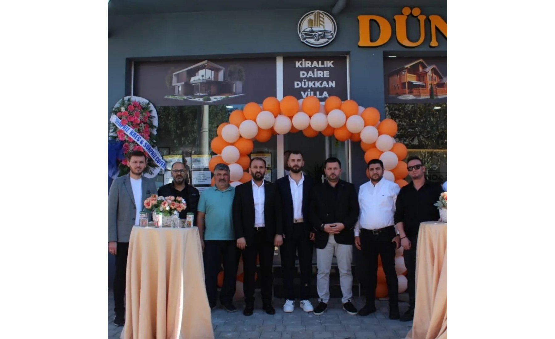 Yönetim Kurulu Üyemiz Sayın, Uğur Dündar’ın açmış olduğu Dündar Otomotiv & Gayrimenkul işyerinin Açılışına, Başkanımız Sayın, Rıdvan Ulusal ve Yönetim Kuru